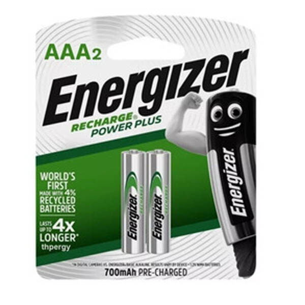 ENERGIZER AAA RECARGABLE X2 NH12