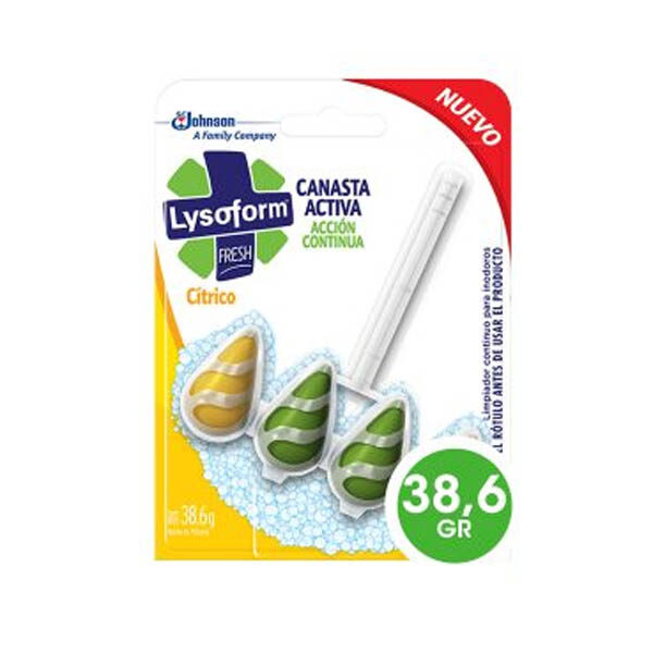 LYSOFORM CANASTA PRET CITRUS X38.6G