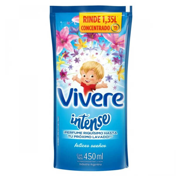 VIVERE INTENSE SUAVIZANTE X 450