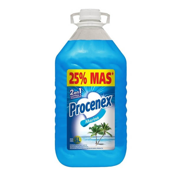 PROCENEX LIMPIADOR LIQUIDO MARINA X5L