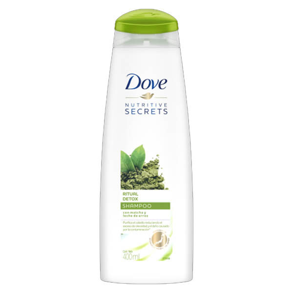 DOVE SHAMPOO RITUAL DETOX x 400ml